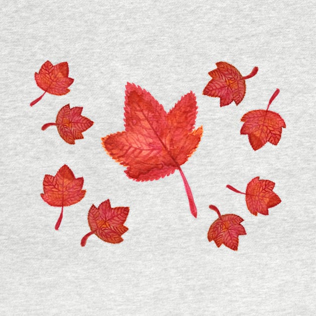Maple leaf pattern by Annka47